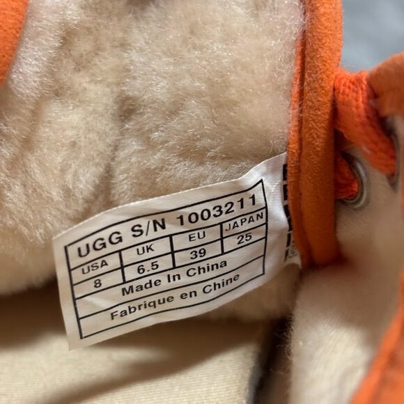 🌼 Bright Orange UGG Sneakers - Picture 2 of 7